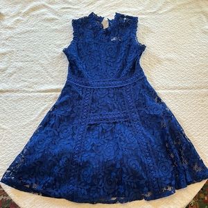Blue Lacey dress